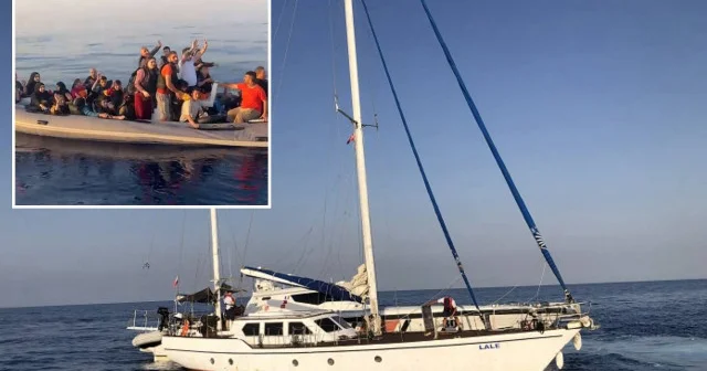 İzmir açıklarında düzensiz göçmen operasyonu: 115 göçmen yakalandı Gündem Haberleri