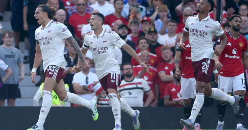 Arsenal, Manchester United ı tek golle geçti