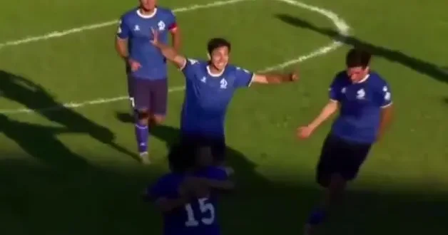 Gol sevinci sakat bıraktı!