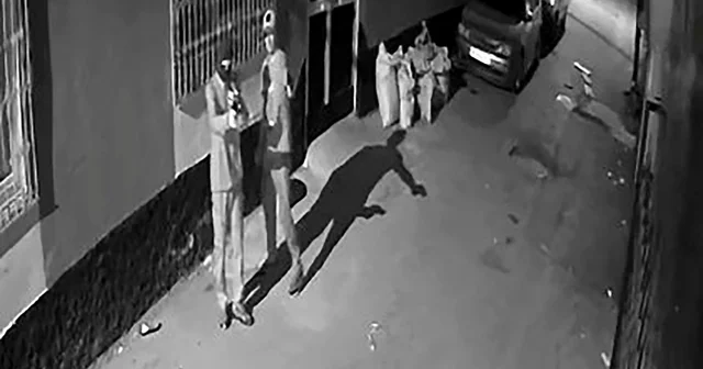Husumetli olduğu akrabasının evine ateş açıp, o anları kayda aldı Adana Haberleri