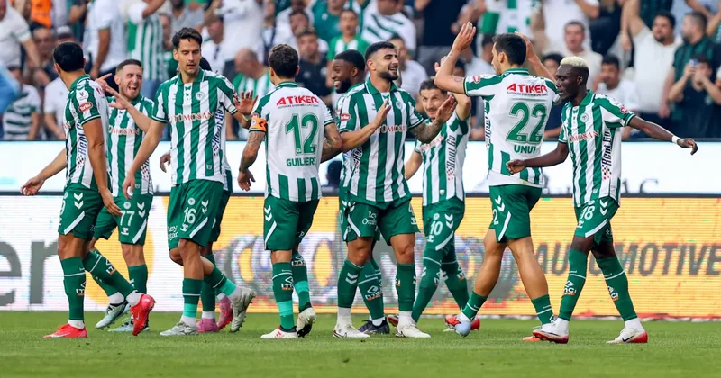Konyaspor çok farklı! Liderlik koltuğunu bırakmadı