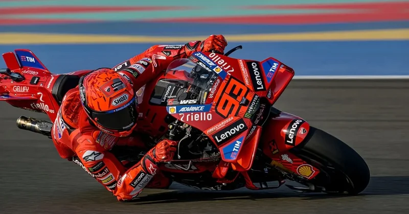 Moto GP de zafer Marquez in Sözcü Gazetesi