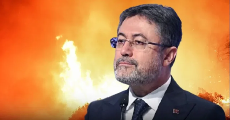 Bakan Yumaklı nın yangın sözleri çok tartışılır Sözcü Gazetesi