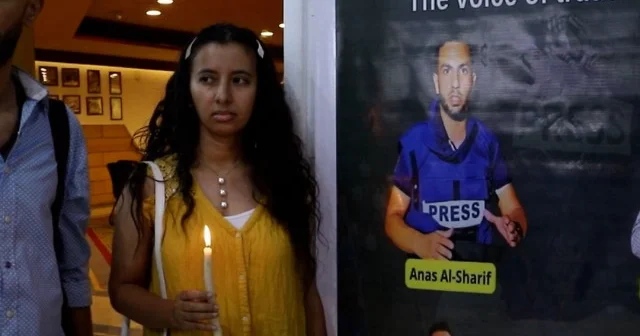 Mısırlı gazeteciler Filistinli gazetecilere destek etkinliği düzenledi VİDEO İZLE