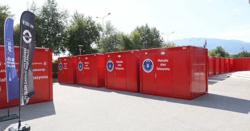 Bursa Büyükşehir Belediyesi, Mahalle Afet İstasyonları’nı hizmete aldı Sözcü Gazetesi