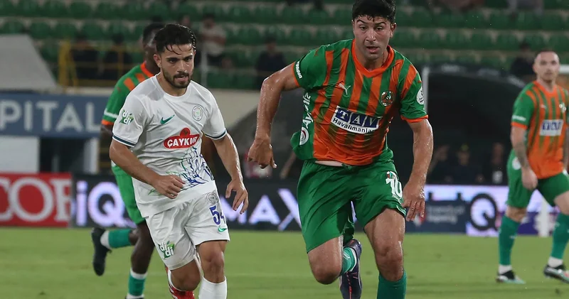 Alanyaspor ile Rizespor un düellosunda kazanan çıkmadı