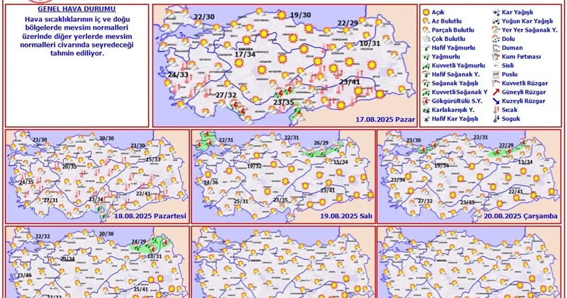 Yeni haftada sıcaklıklar yükselecek