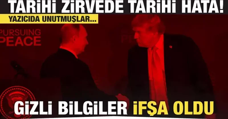 Alaska da skandal! Trump ve Putin in gizli bilgileri sızdı! ABD personeli unutmuş...