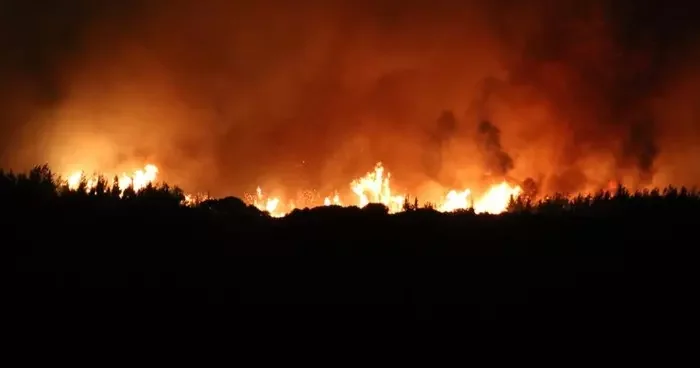 Çanakkale de tedbir amacıyla tahliye edilen 5 köyden 251 kişi güvenli alanlara sevk edildi