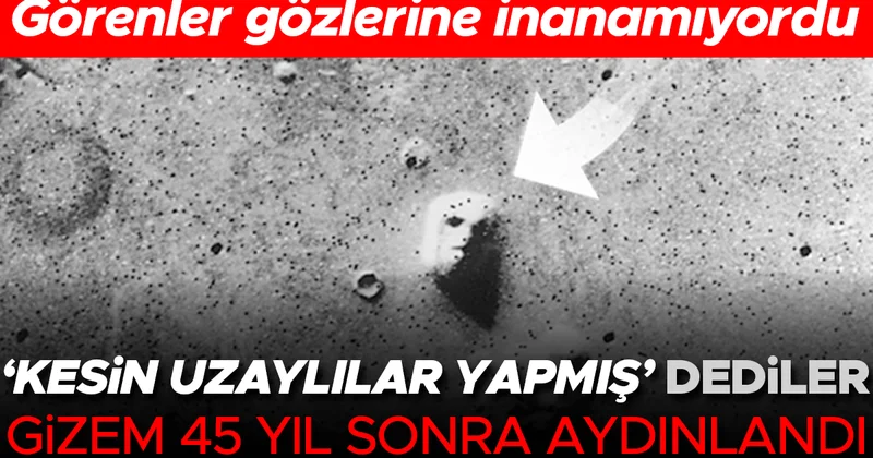 Görenler gözlerine inanamıyordu! Kesin uzaylılar yapmıştır dediler, gizem 45 yıl sonra aydınlandı