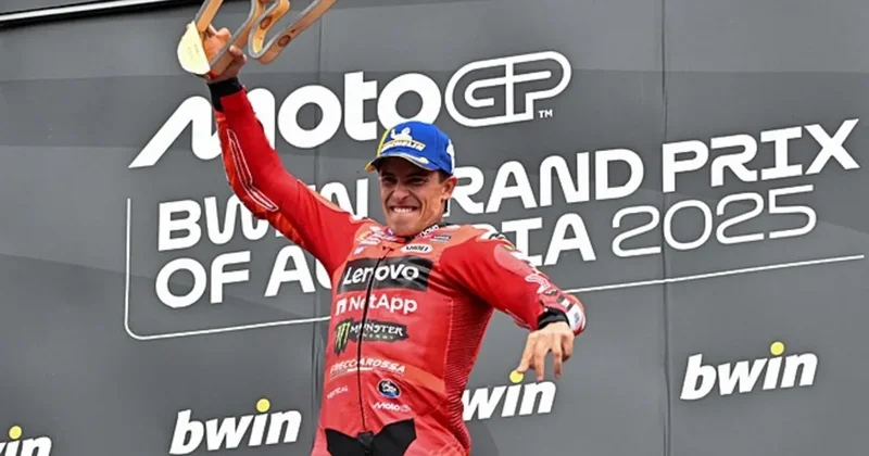 MotoGP Avusturya Grand Prix sinde zafer Marc Marquez in oldu