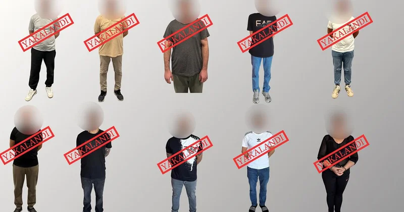 Kırmızı bültenle uluslararası seviyede aranan 10 suçlu Türkiye ye getirildi