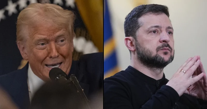 ABD de Trump Zelenski görüşmesi! Merz ve Macron da Washington a gidiyor