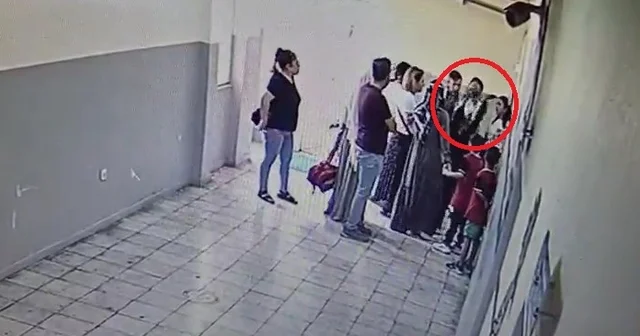 Kadın öğretmene okulda saldırı; olay kamerada Diyarbakır Haberleri