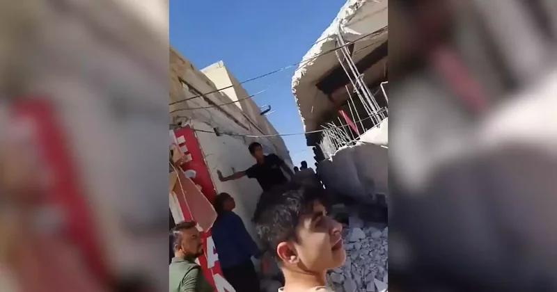 Tadilata giren eczanede tavan çöktü; 1 işçi öldü