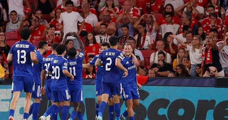 Benfica 2 3 Karabağ (UEFA Şampiyonlar Ligi)