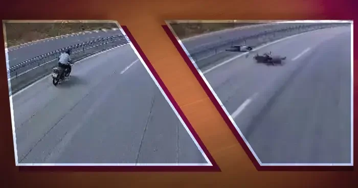 23 yaşındaki gencin hevesi faciaya döndü... Aldığı motosikletle dönüş yolunda korkunç bir kaza geçirdi!