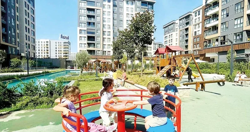 Miniklerin sınıfı siteye geldi
