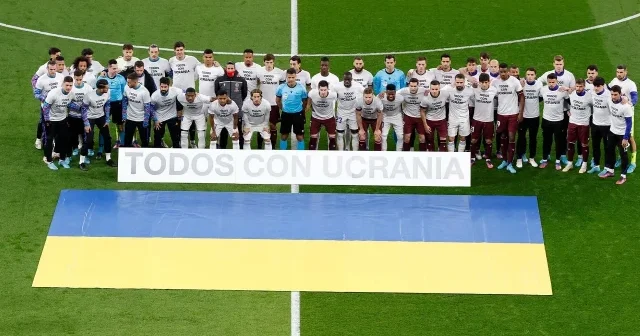 Real Madrid in ikiyüzlülüğü: Ukrayna ya serbest Filistin e yasak VİDEO İZLE