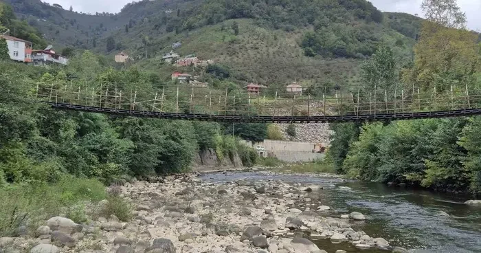 Giresun Bulancak’ta tehlikeli ahşap köprü sorunu