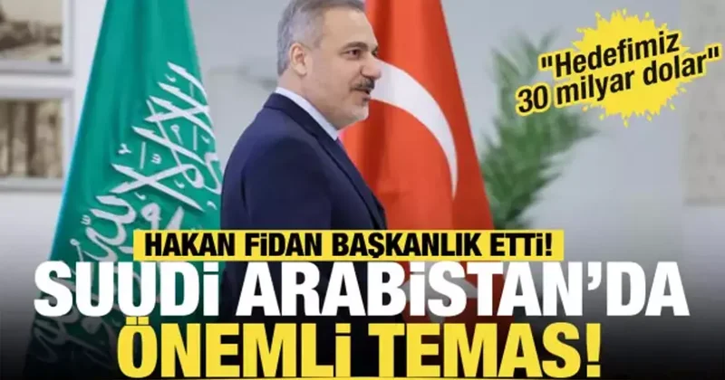 İki ülke arasında önemli toplantı! Bakan Fidan başkanlık etti!