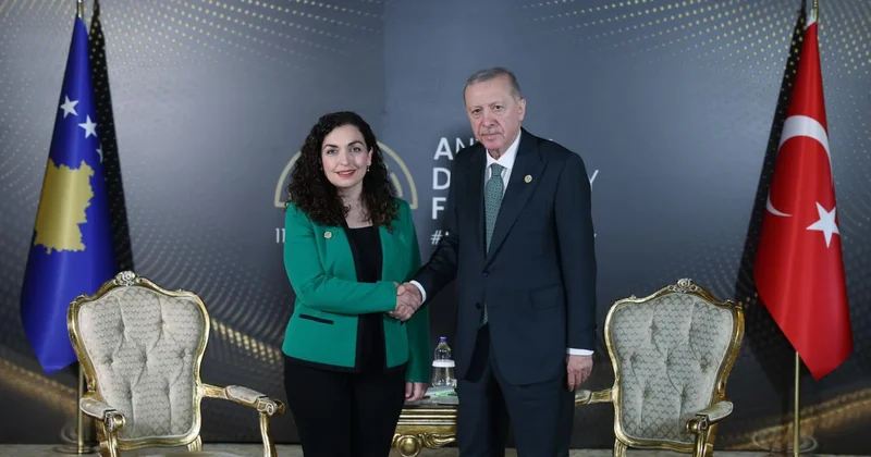 Kosova Cumhurbaşkanı Osmani: Cumhurbaşkanı Erdoğan halkımıza sarsılmaz bir destek veriyor