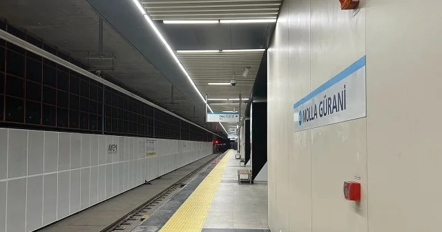 M3 Bakırköy Kayaşehir metro hattında Molla Gürani istasyonu geçici olarak kapatıldı İstanbul Haberleri