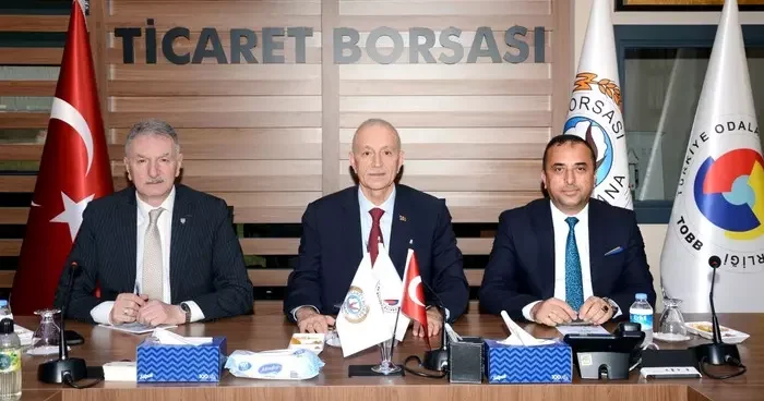 TMO Genel Müdürü Güldal dan Adana Ticaret Borsasına ziyaret