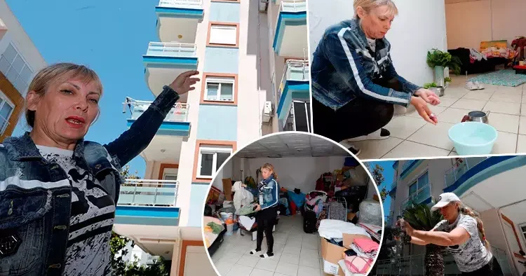 Rus öğretmenin hayatı kabusa döndü! Kiracısı başına bela oldu... Şimdi evinin bodrumunda yaşıyor