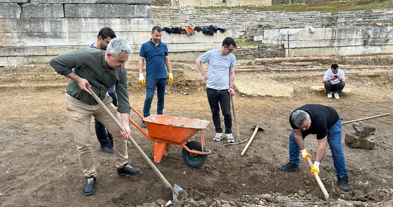 Prusias Ad Hypium Antik Kenti ndeki kazı çalışmalarında yüzde 90 a ulaşıldı