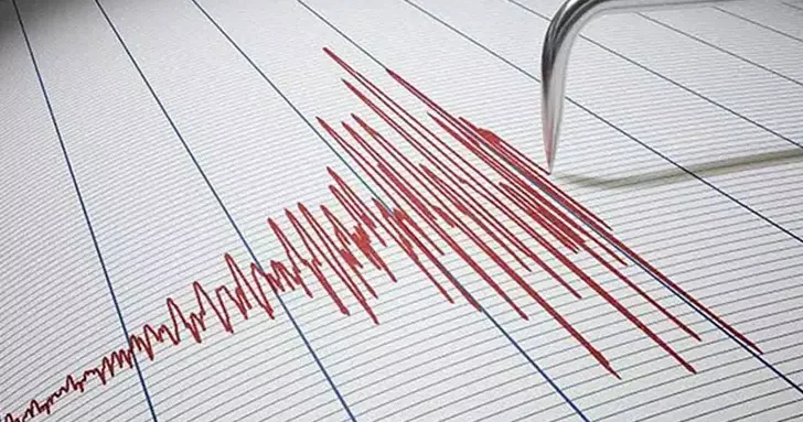 Ege Denizi Eğriboz da 4.4 büyüklüğünde deprem