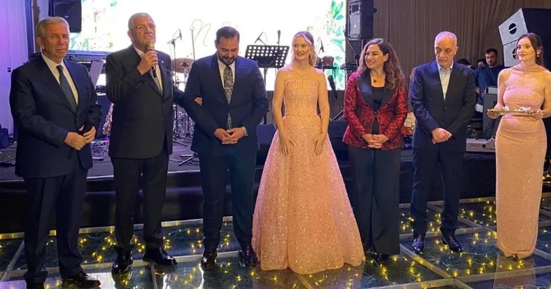 Dervişoğlu ve Yavaş sürpriz bir ismin nişan törenine katıldı Sözcü Gazetesi