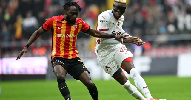 Galatasaray Kayserispor Canlı skor Canlı sonuç Futbol Haberleri