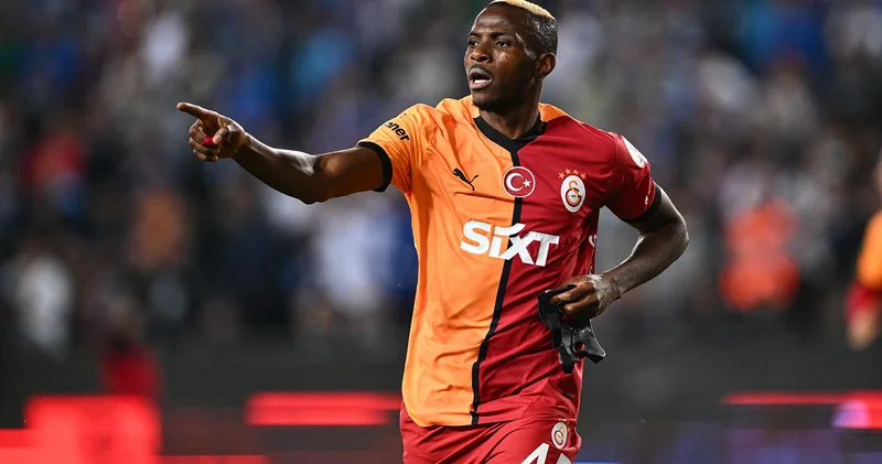 Victor Osimhen in attığı golün anonsunu 2.5 yaşındaki kızı yaptı