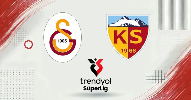 Canlı Galatasaray Kayserispor maçı canlı yayın (Süper Lig 36. Hafta) Sözcü Gazetesi
