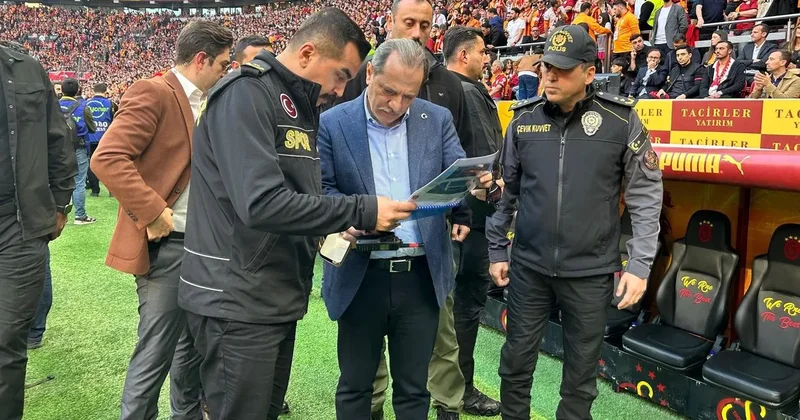Selami Yıldız dev maçta… Güvenlik tedbirlerini denetledi