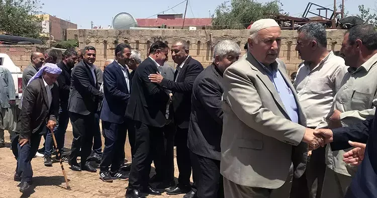 Mardin’de iki aile arasındaki kavga, barış töreni ile son buldu