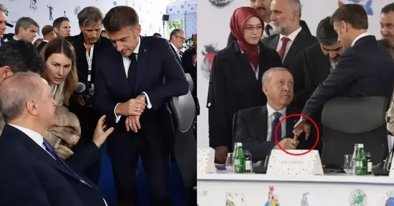 Erdoğan ın Macron a yaptığı hareket dünyanın dilinde! Rus vekil böyle yorumladı... Sözcü Gazetesi