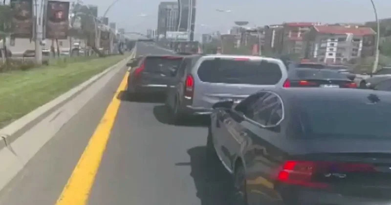 Ambulansa yol vermeyen düğün konvoyu sürücülerine ceza! Yerlikaya, yeni kanun tasarısını işaret etti