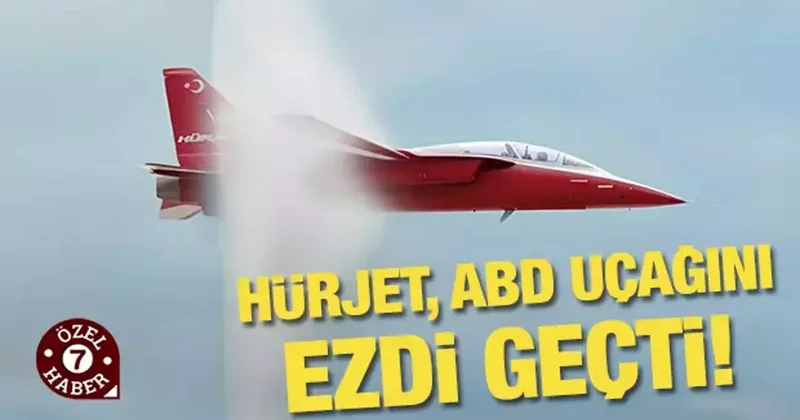 HÜRJET, ABD uçağını ezdi geçti!