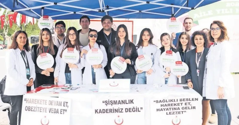 Obeziteyle mücadele sokağa indi