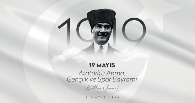 TÜRK BAYRAKLI 19 MAYIS MESAJLARI 2025: En anlamlı, kısa uzun, resimli 19 Mayıs Atatürk ü Anma, Gençlik ve Spor Bayramı kutlama mesajları ve sözleri