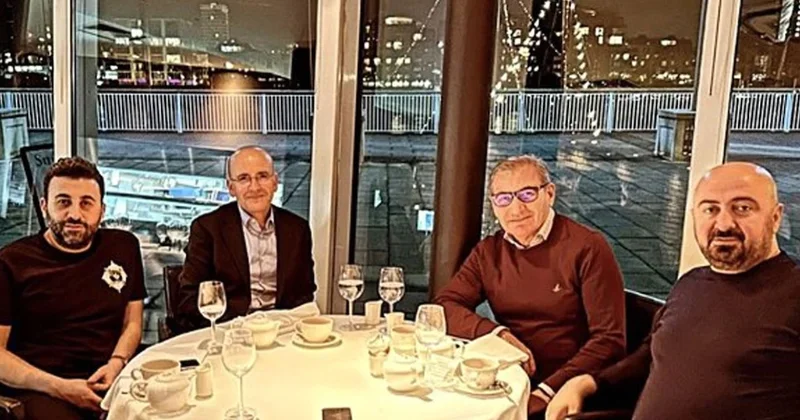 Şimşek in masasındaki kişi suç örgütü liderinin ortağı çıktı Sözcü Gazetesi