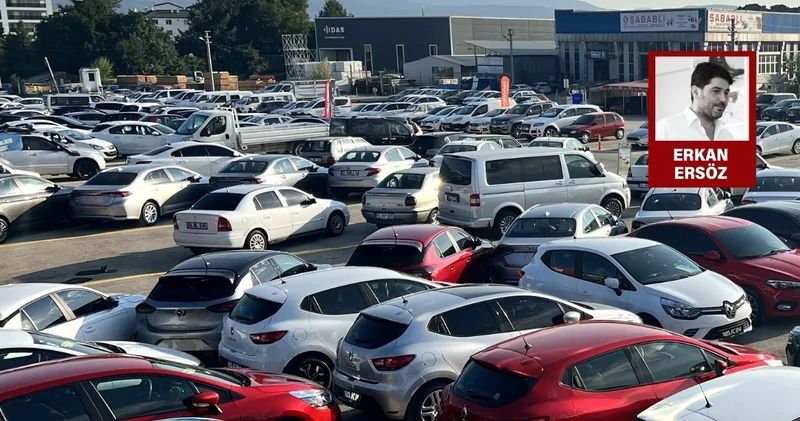 İkinci el araç pazarı alarmda, hem fiyat hem adet eriyor