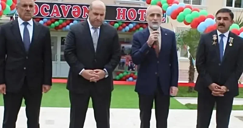 Cumhurbaşkanı Başdanışmanı Topçu Hocavend Oteli’nin açılışına katıldı