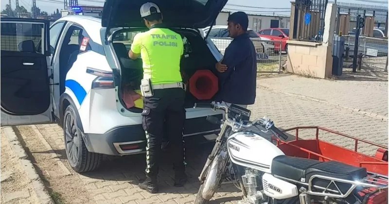 Motosikletli şov pahalıya patladı