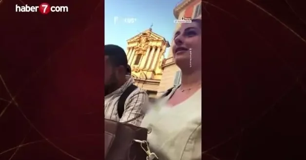 Roma da skandal görüntü: İsrailli turistler Araplara hepsini yakacağız dedi
