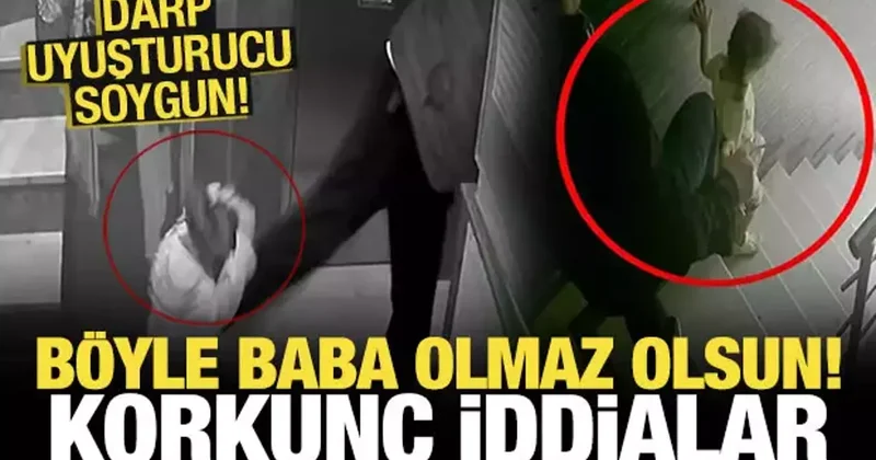 Böyle baba olmaz olsun! Çocuklarını darp etti, soyguna götürdü