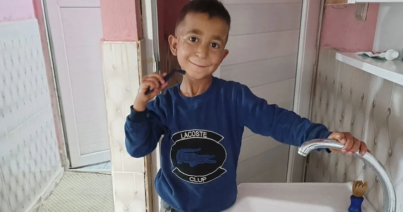 İnşaat halindeki camide elektrik akımına kapılan 10 yaşındaki Hasan dan acı haber