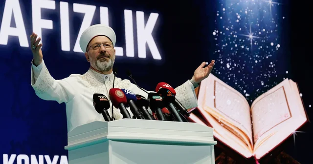 Ali Erbaş: 14 asır önce insanlığın Kur an a ne kadar ihtiyacı varsa, bugün daha fazla ihtiyacı var Konya Haberleri